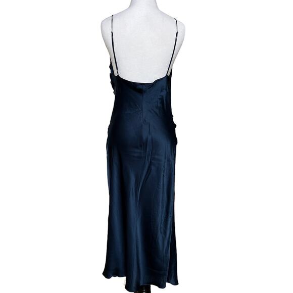 Amanda Uprichard Georgina Dress in Ink MEDIUM NWOT - Picture 9 of 9